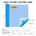 thumbnail image 3 of Stencil Vinyl HTVRONT de 12 x 15 m, color azul claro, para Cricut & Silhouette, 3 of 7