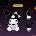 thumbnail image 3 of Nuevo producto de Sanrio, artículos de regalo, peluche genuino Kuromi, lindo y hermoso muñeco Kawaii, almohada, regalo sorpresa para niñas, regalo de cumpleaños, 3 of 5