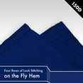 thumbnail image 6 of G128 10 Pack: Solid Blue Color Flag | 4x6 Ft | LiteWeave Pro Series Printed 150D Polyester | Indoor/Outdoor, Vibrant Colors, Brass Grommets, 6 of 7