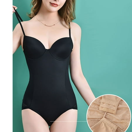 

Fashion Gift! MIARHB Belt Bra one-piece Shapewear Women s Sense Of Light and Going Out Tops Black M