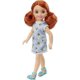 thumbnail image 1 of Barbie Chelsea Doll (Red Hair) Wearing Bumblebee & Flower-Print Dress and Blue Sandals, Toy for Kids Ages 3 Years Old & Up Barbie -, 1 of 6