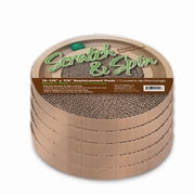 Best Pet Supplies, Inc. Catify Spin and Scratch Replacement Pads (5 Pack)