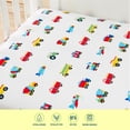 thumbnail image 5 of Wildkin 3 Pc Bed in a Bag for Baby and Toddler Boys & Girls, 100% Polyester Microfiber Exterior (Trains, Planes & Trucks Blue), 5 of 6