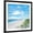 Black Frame, variant on Art.com Day At The Beach Square Stretched Canvas Print Wall Art by Julie DeRice, 16" x 16"