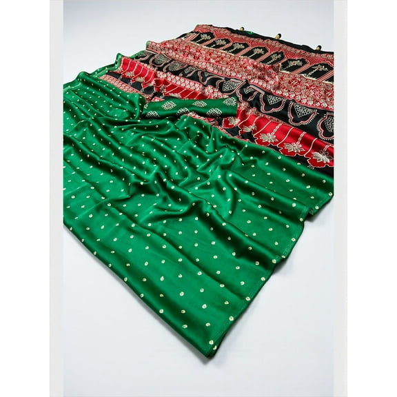Semi Modal Traditional Saree, Cultural Wear for Women