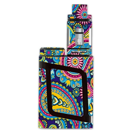 - Skins Decals For Smok Al85 Alien Baby Kit Vape Mod / Colorful Paisley Mix