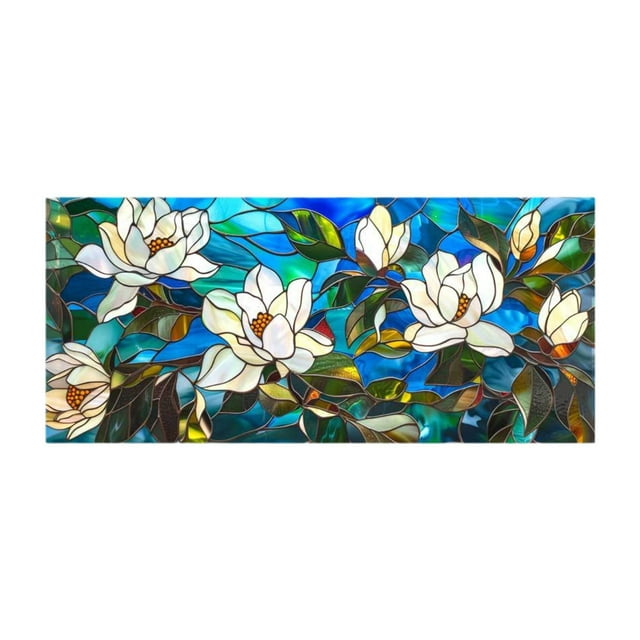Vinilo adhesivo reutilizable para ventanas, lámina para ventanas con efecto vitral, doble cara, bloqueo solar. C
