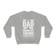 thumbnail image 2 of Dad Chemistry Teacher Nothing Scares me Fathers Day Unisex Sweatshirt S-2XL, 2 of 6