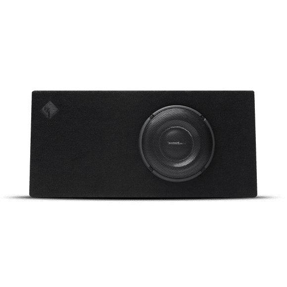 Subwoofer Plano con Cajón Ventilado Cargado Rockford Fosgate T1S-1X10P 1000 Watts 10 Pulgadas 1 Ohm Rockford Fosgate T1S1X10P