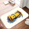 thumbnail image 4 of 1pc Snowplow Absorbent Non-Slip Bathroom Thickened Flannel Rug Decor,Soft,Quick Drying,Suitable For Indoor/outdoor Use,Bathrooms,Bedrooms,Kitchens,Terrace,Laundry Rooms,16"x24", 4 of 9
