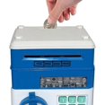 thumbnail image 2 of Hvops Super Electronic Bank, Bloqueo de código bancario para niños Juguete para bebés Bancos de monedas seguros Caja de ahorro de dinero Contraseña para niños (azul) kaili Sencillez, 2 of 5