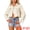 Oyster White, variant on DARING DIVA Women's Cropped Jean Long Sleeve Frayed Tassel Fringe Denim Jacket S Light Blue
