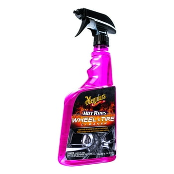 Meguiar's Hot Rims Wheel and Tire Cleaner, G9524, 24 oz