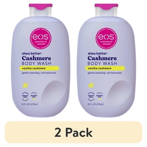 eos Vanilla Cashmere Hydrating Body Wash, 2 Pack
