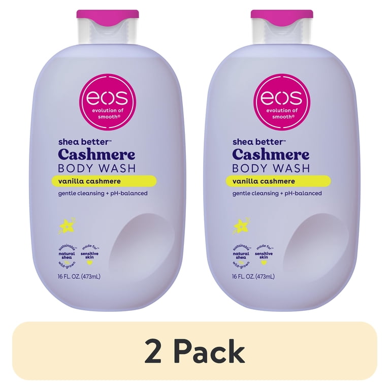 eos Vanilla Cashmere Hydrating Body Wash, 2 Pack photo 1