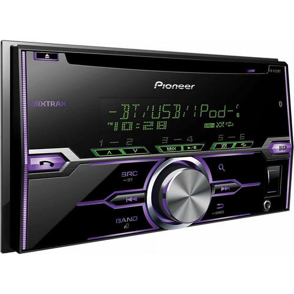 Soundstream VR651B 6.2" Double DIN Bluetooth Car Stereo + Alpine SXE Series Coaxial Speakers Bundle