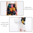 thumbnail image 2 of Cat Chic Chiffon Summer Beach Dresses for Women with Polyester Straps, 2 of 6