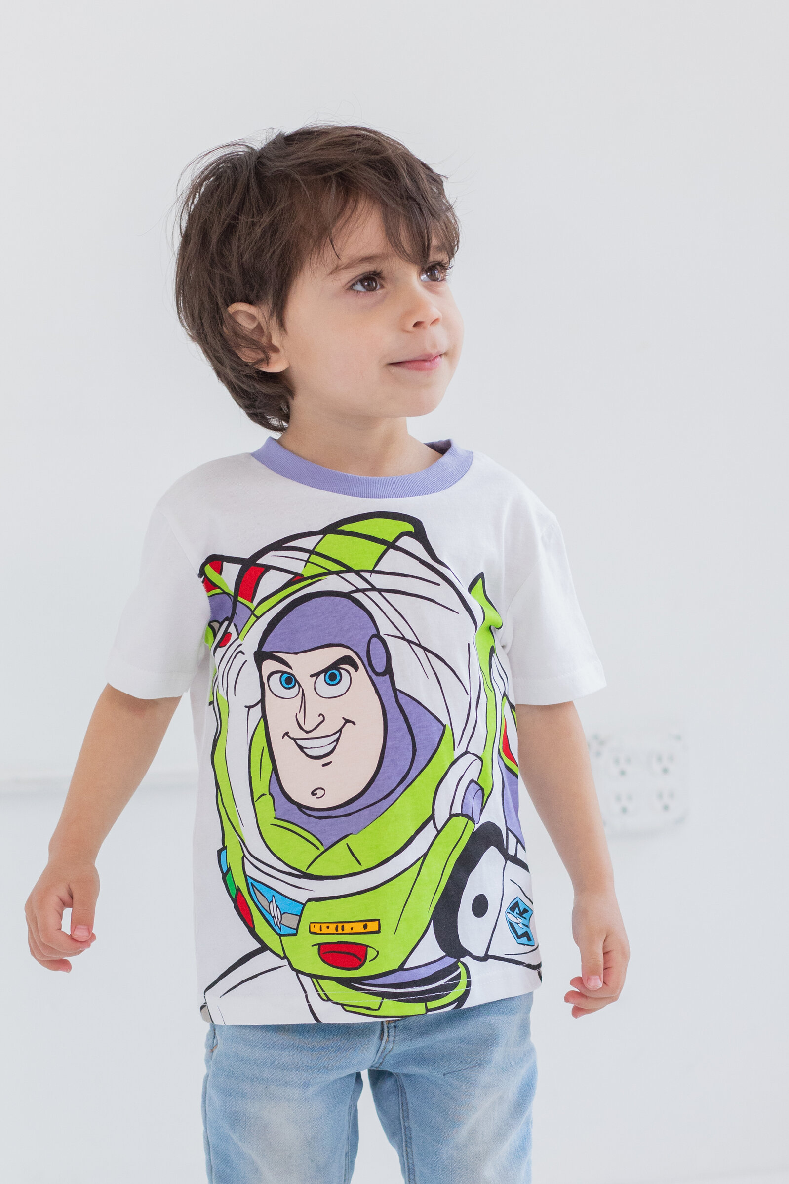Disney Pixar Toy Story Woody Buzz Lightyear Rex Little Boys 3 Pack T-Shirts Toddler to Big Kid - image 2 of 5