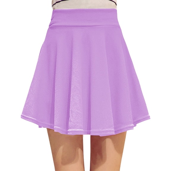 RUTAYY High Waist Versatile Shorts For Women Candy Colored Inner Anti Exposure Ideal With Any Skirt Comfort And Style In One Solid Color Smocked Boho Pleated Skirts