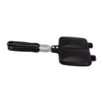 thumbnail image 2 of Double Sided Frying Pan Food Grade Prevent Sticking Fast Heating Sandwich Maker Flip Grill Pan with Hook for Home Bread, 2 of 5