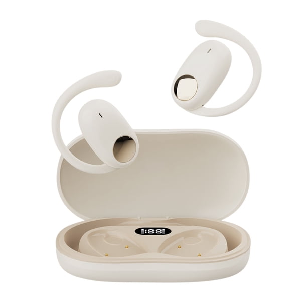 Auriculares Inalámbricos Bluetooth Auriculares Inalámbricos Bluetooth con una Vida Útil de la Batería de 5.3, Gancho de Oído de Baja Potencia Auriculares Bluetooth Auriculares Inalámbricos Bluetooth