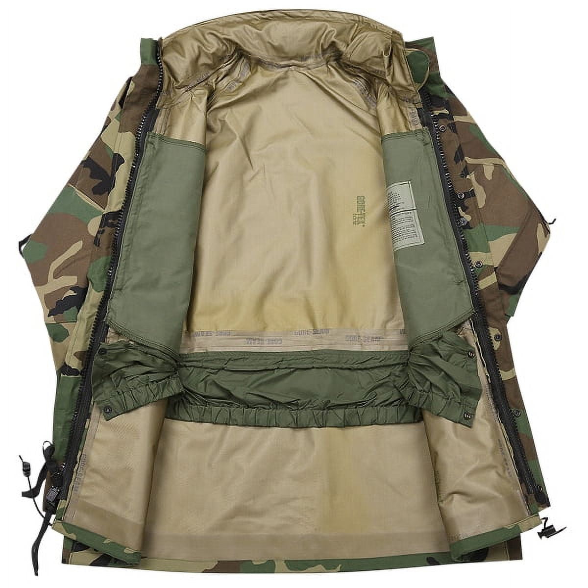 Gore Tex® Men's US Military GI Woodland Camo Parka ECWCS Jacket