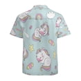 thumbnail image 3 of High Quality Hawaiian Shirts for Men Short Sleeve Aloha Beach Shirt Floral Summer Casual Button Down Shirts Blouses L6O6BF, 3 of 7