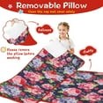 thumbnail image 3 of Pioneer Flower Floral Print Pattern Toddler Nap Mats for Kids Preschool,Sleeping Mat Bag or Kids,Toddler Sleeping Bag,Toddler Nap Mat or Daycare, 3 of 6