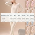 thumbnail image 3 of BLVB Thermal Underwear for Kids Girls Thermals Long Johns Underwear Warm Fleece Winter Base Layer for Cold Weather/Skiing, 3 of 7