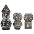 thumbnail image 3 of Juego de dados poliédricos de Metal perfke 7 uds Estilo 2 Para RPG, 3 of 6