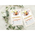 thumbnail image 4 of Darling Souvenir Yellow Birthday Invitation Card 28 Pcs Fill or Write In Blank Invites Printable Party Supplies 5 x 7 Inches, 4 of 5
