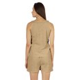 thumbnail image 4 of Bimba Solid Schiffli Top & Short Nightwear Set For Womens Casual 2 pcs Sexy Lounge Sleepwear Set, 4 of 7