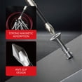 thumbnail image 4 of Puntas de Destornillador Antideslizantes, Juego de 12 Brocas de Alto Magnetismo, 25, 50, 65, 70, 90 y 150 mm, 4 of 5
