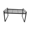 thumbnail image 4 of FRCOLOR Stackable Small Kitchen Shelf Easy Installation Shelf 32X21X18.5CM Black, 4 of 8