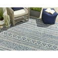 thumbnail image 6 of Livabliss Outdoor Rugs, 4x6 Eagean Global Blue Area Rug for Patio, Porch, Deck, Backyard, Waterproof Indoor Outdoor Carpet (4'3" x 5'11"), 6 of 9
