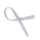 thumbnail image 5 of Cinta de plástico con diamantes de imitación para boda, cinta brillante para manualidades, adorno de cinturón para vestido de novia, blanco AB, 30 mm sidaley HA7767-08B, 5 of 6