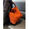 thumbnail image 5 of Kukuzhu Puffer Tote Bag Women Quilted Shoulder Crossbody Handbag Lattice Nylon Padded Hobo Cotton Puffy Purse Casual Satchel, 5 of 7