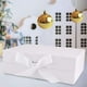 thumbnail image 3 of Caja de regalo Yuyangstore con cierre de Cinta Blanco, 3 of 8