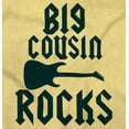 thumbnail image 2 of Big Cousin Rocks Cuz Relatives Toddler Boy Girl T Shirt Infant Toddler Brisco Brands 2T, 2 of 6