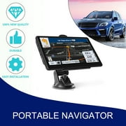 2021 NEW Car GPS Navigator 7 Inch Car GPS Navigation System Driving Voice Navigationblack