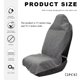 thumbnail image 2 of Funda para Asiento de Coche DXNQ 2 piezas Impermeable Suave Gris 140x77 cm, 2 of 6