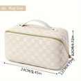 AUMIY Large Capacity Travel Makeup Bag Organizer Spacious Lightweight