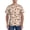 Beagle Dog On Brown, variant on Basketball Print Men's Dry Fit Mesh Athletic Shirts Moisture Wicking Tennis T-Shirt Tops