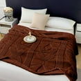 thumbnail image 3 of Double Blanket | Soft & Thick Winter Throw for Bed & Sofa | 100x70cm | 1pc, 3 of 5