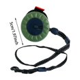 thumbnail image 3 of Wrist Worn Retractable Dog Leash, Hands Free Wrist Pet Walking Leash With Quick Lock Switch, Reflective Nylon Strap And Secure Hook For Outdoor Dog Walking And Training, 3 of 5