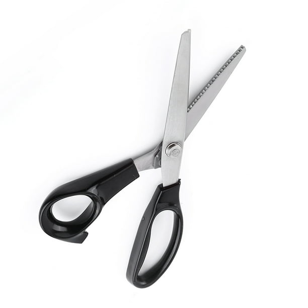 Tijeras Dentadas Profesionales Para Confección De Prendas De Vestir, Hojas Redondas Acero Inoxidable, Triángulo De 3/5/7 Mm, Para Telas Con Corte De Borde Festoneado