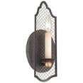 thumbnail image 2 of Metropolitan N7101-258B 1 Light Wall Sconce French Bronze W/ Gold Highlights, 2 of 2