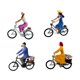 thumbnail image 1 of 4 piezas de figuras de ciclistas a escala 1/87, modelo de diminutas, escena de bricolaje, jardín de hadas, figuras de ciclistas hombres y, 1 of 8