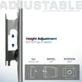 thumbnail image 5 of VIVO Height Adjustable 17" to 32" VESA Monitor Wall Mount Bracket for 1 Screen, 5 of 8