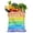 White-690, variant on Fashionable Vintage Tie Dye Poster Retro Aesthetic Rainbow Gradient Minimalist Artistic Wall Decor